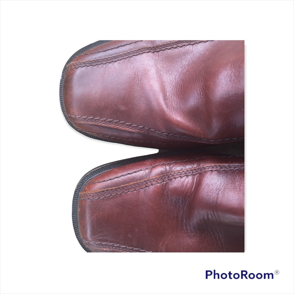 Men’s Johnston Murphy fall Mahogany leather xc4 system slip on dress shoes - Picture 6 of 7